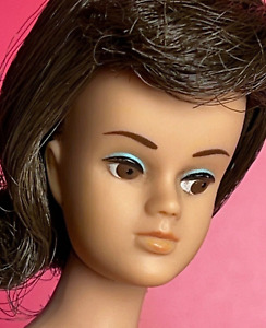 Vintage 60s Japanese Exclusive Midge Barbie Doll - NO GREEN! - w/ Original Wig