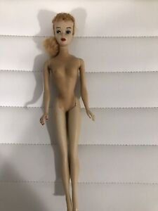Vintage Ponytail Original Barbie Doll 1959 1960 Number #3 Blonde So Beautiful!