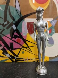 for greg-BARBIE grail piece Vintage prototype full size pewter Mattel exec award