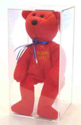 Authenticated Ty MITYA 2017 Russia Toy Fair Beanie - RARER Than a Chef Robuchon!