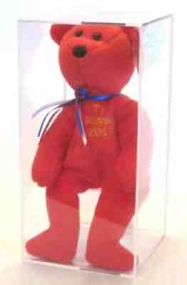 Authenticated Ty MITYA 2017 Russia Toy Fair Beanie - RARER Than a Chef Robuchon!