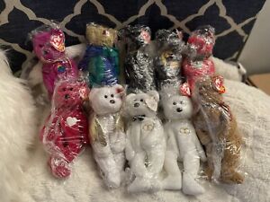 ty beanie babies extremely rare retired BUNDLE!
