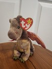Ty Beanie Baby Scorch The Dragon Vintage 1998 With RARE Errors (See Description)
