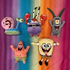 TY Beanie Babies Spongebob Plush Set Plankton  Patrick, Gary, Mr. Krabs