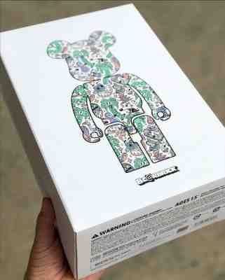 Steven Harrington - BE@RBRICK 'Coastline' 400% & 100% Set - Medicom Bearbrick