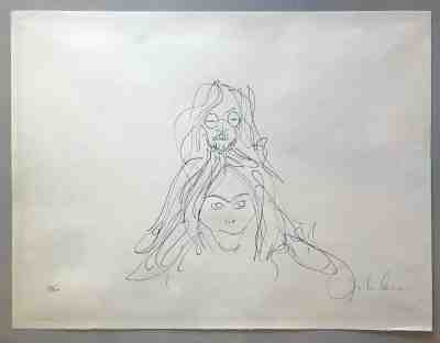 John Lennon Signed Limited Edition Lithograph 