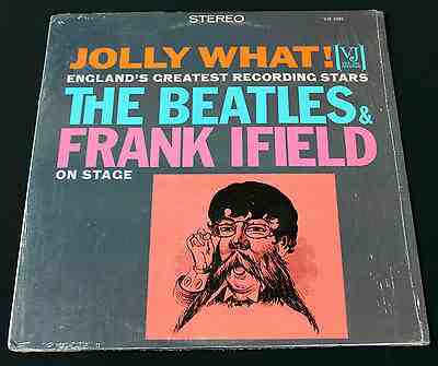 BEATLES & FRANK IFIELD ON STAGE: JOLLY WHAT! AUTHENTIC VEE JAY 1085! STEREO!!!