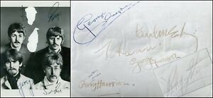 Beatles Autographs 1967 Magical Mystery Tour