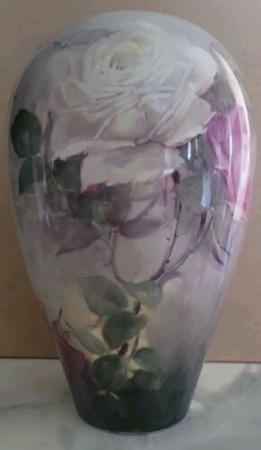 Belleek Franz Bischoff Rarest Roses Signed Exposition Vase Christie's Important