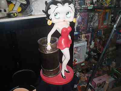 Extremely Rare! Betty Boop Standing Figurine Umbrella Stand Statue
