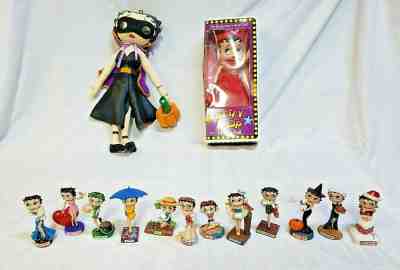 Danbury Mint Betty Boop Figurines (Lot of 12) Jan. - Dec. Plus 2 Bonus Items