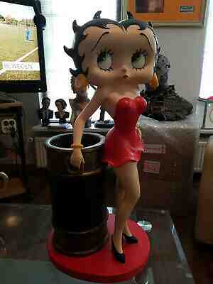 Extremely Rare! Betty Boop Standing Figurine Umbrella Stand Big Figurine Statue