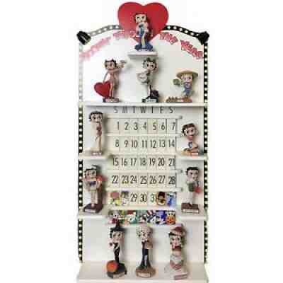 Betty Boop Calendar Boppin Through The Year Danbury Month Figurines