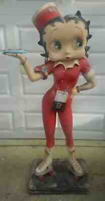 Vintage Life-size Betty Boop Statue approx. 5' 5" tall LOCAL PICKUP ONLY