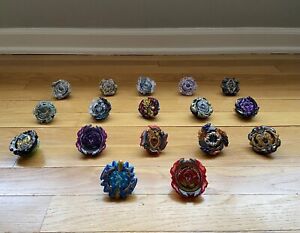 Huge Lot Of 17 Rare Takara Tomy Beyblade Burst Near Mint Condition