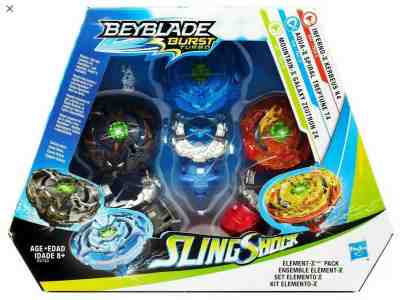 Hasbro Beyblade Burst Deluxe Element X Multi Pack IN HAND US FREE SHIPPING