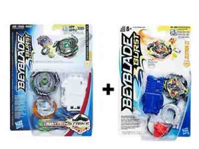 Hasbro Beyblade burst Evolution Switch Strike Genisis V3 + Hasbro Zeutron Z2