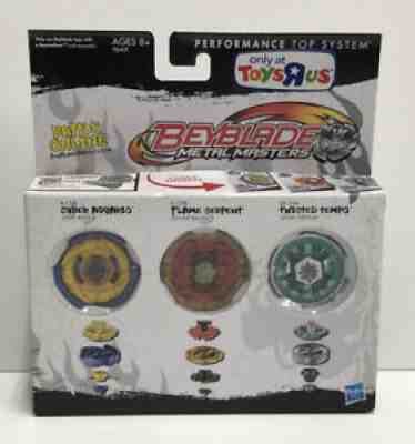 NEW Hasbro BEYBLADE METAL MASTERS Flame Serpent Cyber Aquario Twisted Tempo HTF