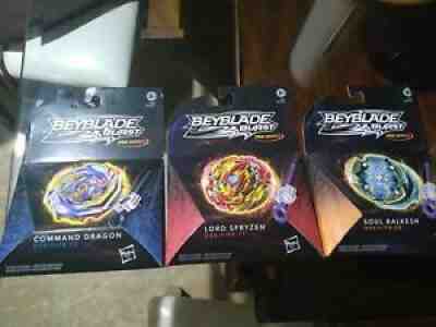 Beyblade Burst Pro Series Wave 3 Lord Spryzen & Command Dragon & Soul Balkesh