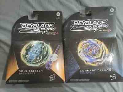 Beyblade Burst PRO Series SOUL BALKESH and COMMAND DRAGON