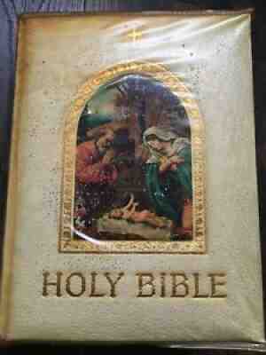 Amazing Old Family Bible From Wedding - Sold With What You See In The Pictures