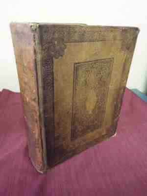 1834 KJV Bible - First Reference Quarto Bible printed in New York