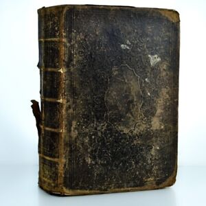 19th Century Bible | Family Bible with Ephemera Throughout | Printed in 1850