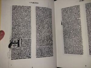 Extremely Rare 1454 GUTENBERG BIBLE in 3 volumes Watchtower research