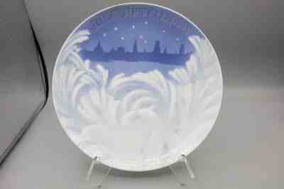 Bing & Grondahl – B&G – Annual Christmas Plate – Behind The Frozen Window – 1895