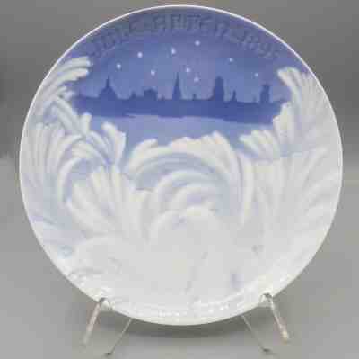 Bing & Grondahl – B&G – Annual Christmas Plate – Behind The Frozen Window – 1895