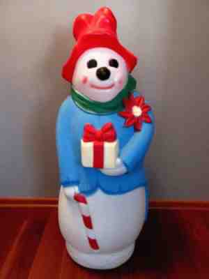 Empire Hobo Clown Snowman purchases 1971 blow mold