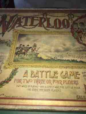 Waterloo Game Board Game Collectibles : Games Waterloo Board Games Value Guide ...