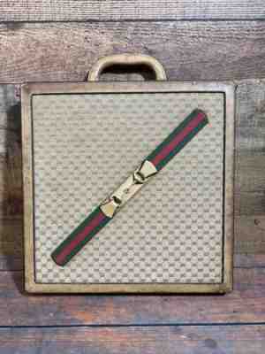 Ultra RARE 70s GUCCI BREVETTATO BACKGAMMON CHESS Board Game Set GG 14x14x2 1/4