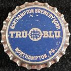 TRU BLU BEER UNUSED CORK LINED BOTTLE CAP NORTHAMPTON PENNSYLVANIA OLD PA CROWNS