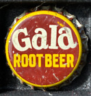 GALA ROOT BEER SODA BOTTLE CAP; SIOUX FALLS, SD; USED CORK CROWN