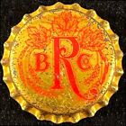 RBC RENO BREWING CO. GOLD/RED UNUSED CORK LINED BEER BOTTLE CAP NEVADA NV CROWNS