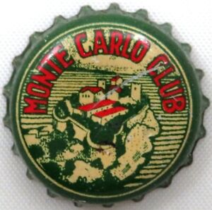 MONTE CARLO CLUB - CORK Crown / Bottle cap - Beloit, WI