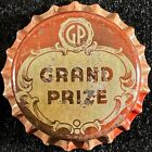 GRAND PRIZE WWII WARTIME GRAY CORK BEER BOTTLE CAP GULF HOUSTON TEXAS TEX CROWNS
