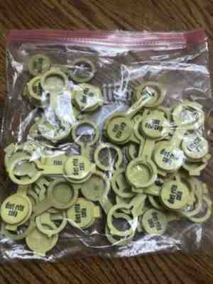 Diet-Rite Plastic Soda Bottle Resealer Caps / Tops - qe