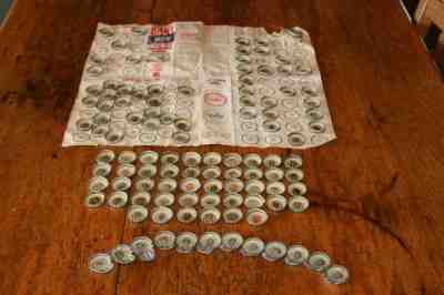 Over 100 Coke and Sprite NFL Football Bottle Cap Collection