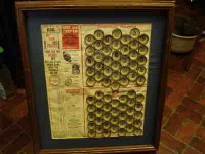 VINTAGE  CHICAGO  BEAR  COCA- COLA  BOTTLE  CAP  COLLECTION
