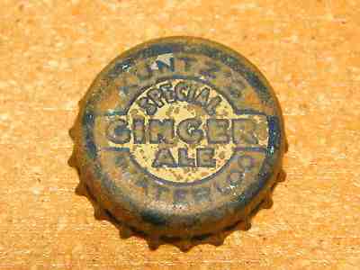 RARE - Kuntz's Special Ginger Ale Waterloo Ontario - Soda Pop Cork Bottle Cap