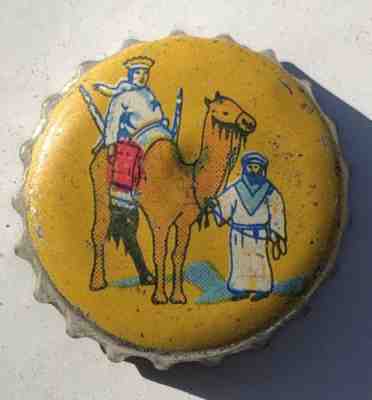 Royal Crown Bounce Cola RARE Cork Lined Soda Bottle Cap NEHI Co. 1933-1936