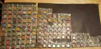 Lot Of 143 Bottle Caps Crowns O-So, Ski, Howdy, Nu-Icy, Bireleys, Celo, Nehi Win
