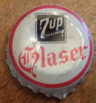 Bottle Cap Crown 7up Glaser Seattle 1930's