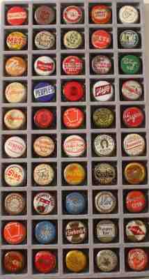 50 CORK LINED BEER BOTTLE CAP CROWN GRAND PRIZE LONE STAR METZ RONZ PFEIFFER OLY