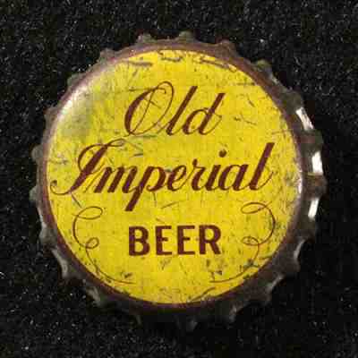OLD IMPERIAL CORK LINED BEER BOTTLE CAP CROWN GREEN RAHR'S BAY WISCONSIN WISC WI