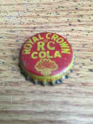 VINTAGE RC ROYAL CROWN COLA SODA BOTTLE CAP WITH SOUTH CAROLINA TAX STAMP
