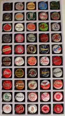 50 CORKLINED BEER BOTTLE CAP CROWN EASTSIDE BREUNIG OLYMPIA STAR RAHR ACME GIPPS