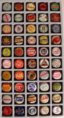 50 CORKLINED BEER BOTTLE CAP CROWN ABC BUCKINGHAM STAR UTICA CLUB PABST GEM BOCK
